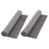 vidaXL Non-slip Painter Fleece 2 pcs 50 m 180 g/m² Grey - Image 2