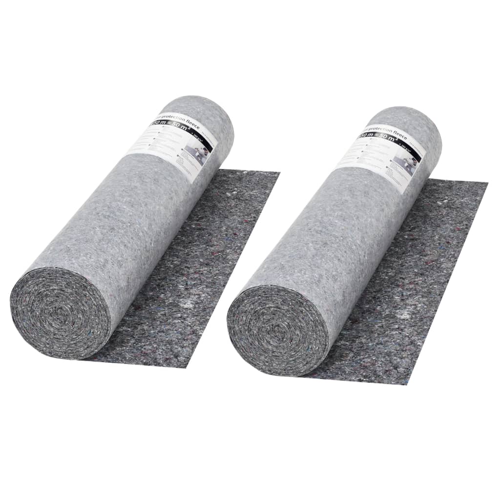 8718475575603_a_en_hd_1 vidaXL Non-slip Painter Fleece 2 pcs 50 m 280 g/m² Grey - Image 2