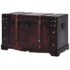 vidaXL Vintage Treasure Chest Wood 66x38x40 cm - Image 2