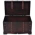 vidaXL Vintage Treasure Chest Wood 66x38x40 cm - Image 4