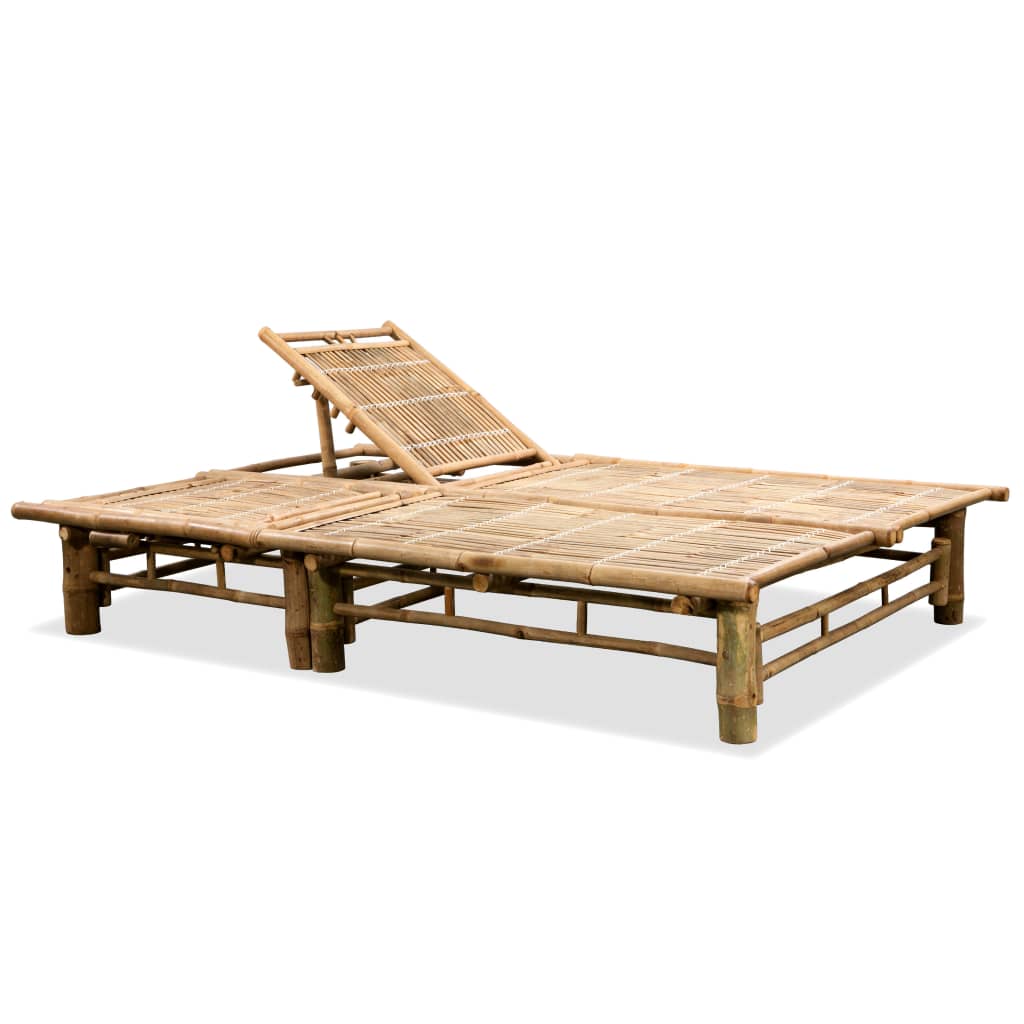 8718475576815_g_en_hd_1 vidaXL 2-Person Sun Lounger Bamboo - Image 2