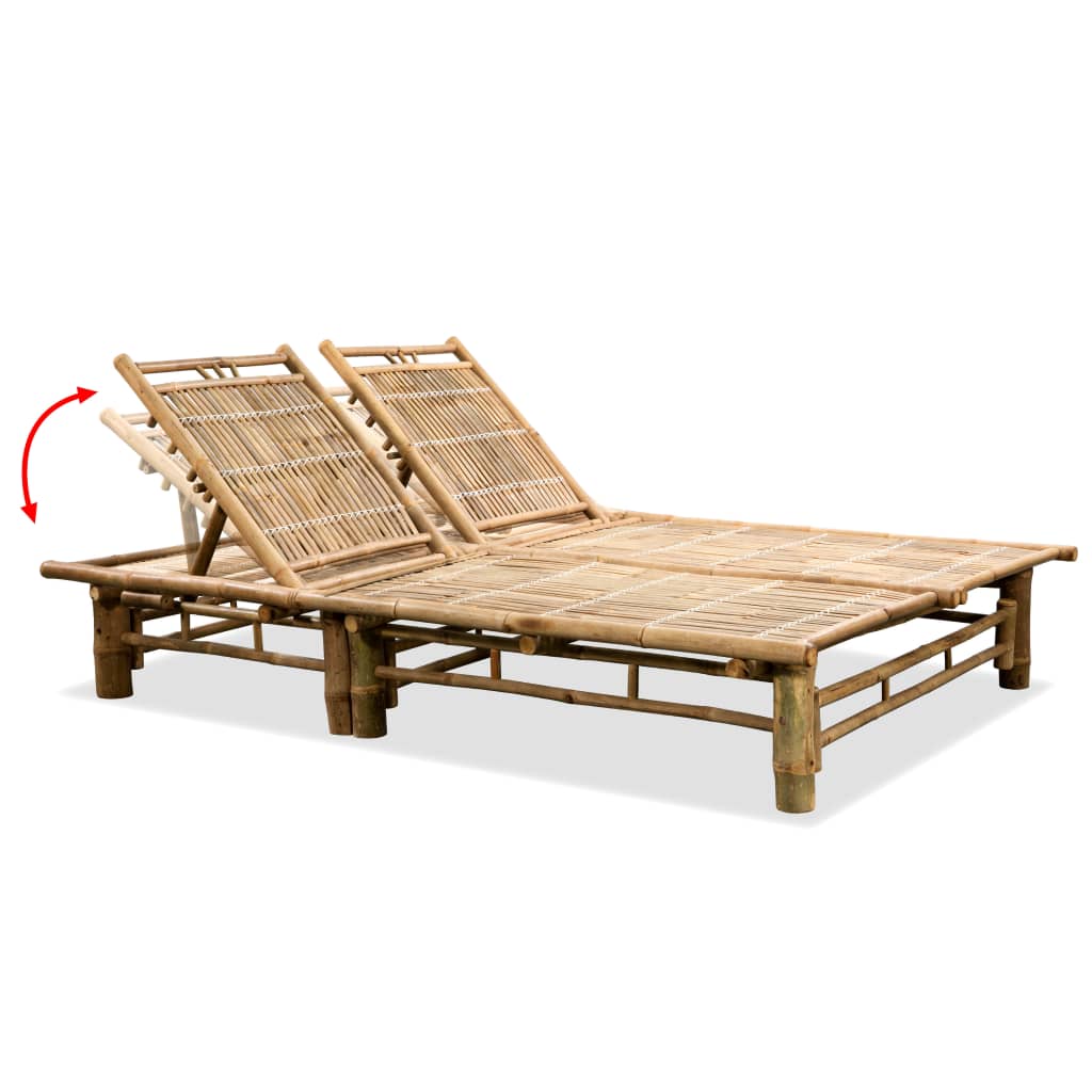8718475576815_g_en_hd_3 vidaXL 2-Person Sun Lounger Bamboo - Image 4