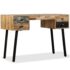 vidaXL Writing Desk 110x50x76 cm Solid Reclaimed Teak - Image 14