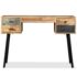 vidaXL Writing Desk 110x50x76 cm Solid Reclaimed Teak - Image 4