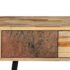 vidaXL Console Table 120x30x76 cm Solid Reclaimed Teak - Image 7