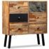 vidaXL Side Cabinet with 6 Drawers 70x30x76 cm Solid Reclaimed Teak