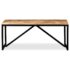vidaXL Bench Solid Mango Wood 110x35x45 cm - Image 2