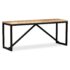 vidaXL Bench Solid Mango Wood 110x35x45 cm - Image 3