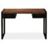 vidaXL Desk with 2 Drawers Solid Reclaimed Wood 120x50x76 cm - Image 2