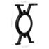 vidaXL Bench Legs 2 pcs O-Frame Cast Iron - Image 11