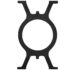 vidaXL Bench Legs 2 pcs O-Frame Cast Iron - Image 5