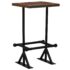 vidaXL Bar Table Solid Reclaimed Wood Multicolour 60x60x107 cm - Image 9