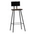 vidaXL Bar Chairs 4 pcs Solid Reclaimed Wood - Image 11