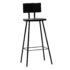 vidaXL Bar Chairs 2 pcs Solid Reclaimed Wood - Image 9