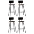 vidaXL Bar Set 5 Piece Solid Reclaimed Wood - Image 8
