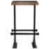 vidaXL Bar Set 3 Piece Solid Reclaimed Wood Multicolour - Image 3