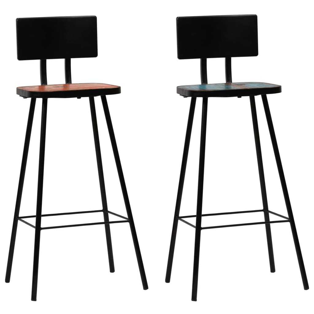 8718475580102_g_en_hd_7 vidaXL Bar Set 3 Piece Solid Reclaimed Wood Multicolour - Image 8