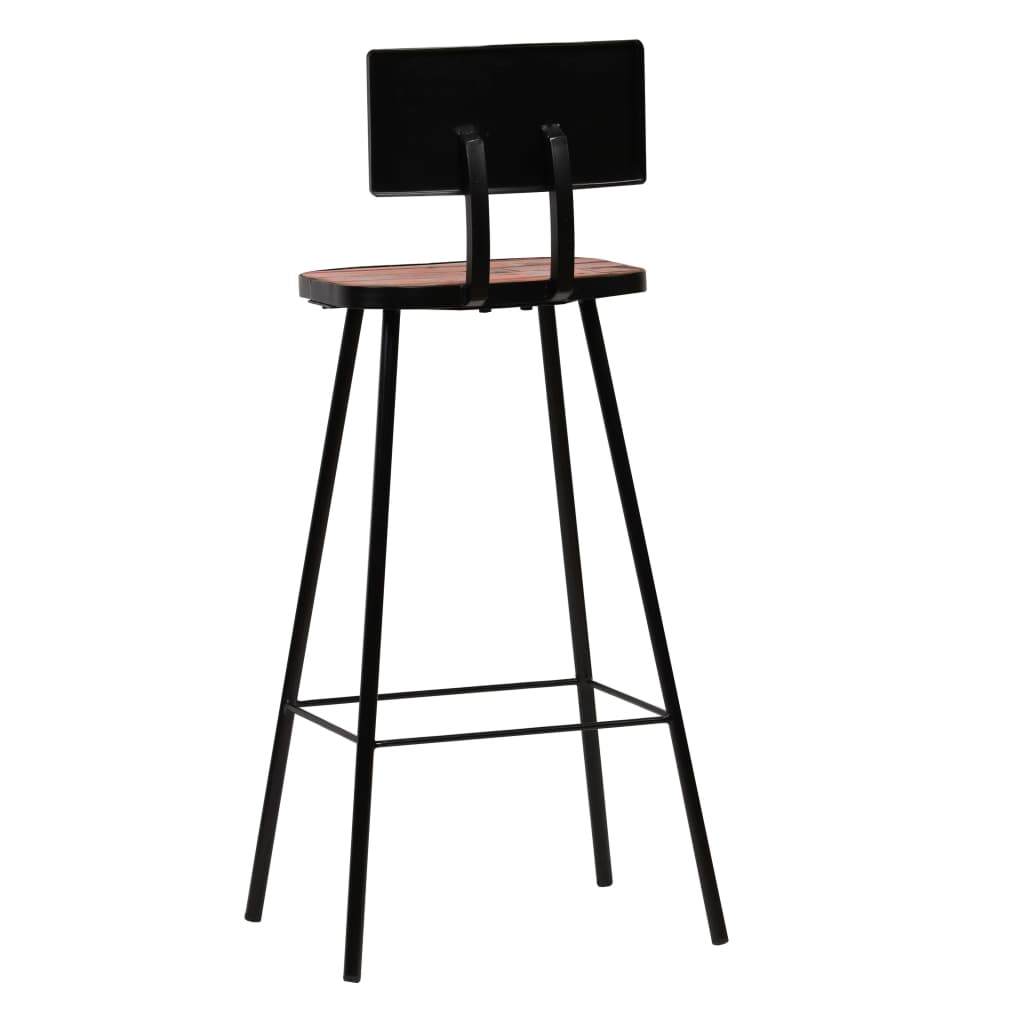 8718475580126_g_en_hd_10 vidaXL Bar Set 7 Piece Solid Reclaimed Wood Multicolour - Image 11