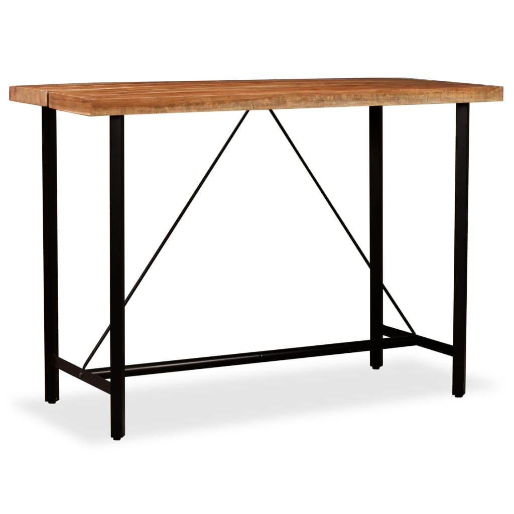 8718475580164_a_en_hd_1 vidaXL Bar Table 150x70x107 cm Solid Acacia Wood - Image 1
