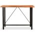 vidaXL Bar Table 150x70x107 cm Solid Acacia Wood - Image 2