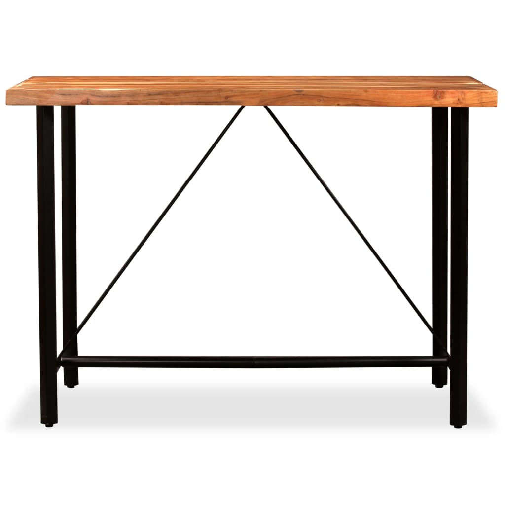 8718475580164_g_en_hd_1 vidaXL Bar Table 150x70x107 cm Solid Acacia Wood - Image 2