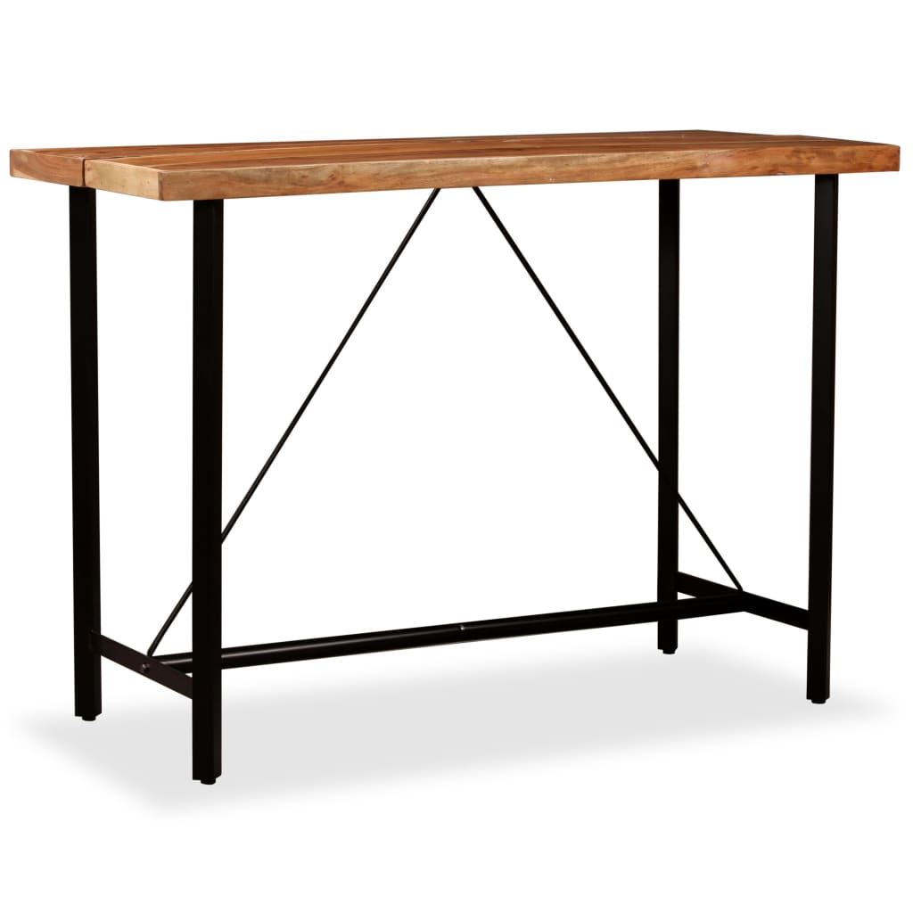 8718475580164_g_en_hd_7 vidaXL Bar Table 150x70x107 cm Solid Acacia Wood - Image 8