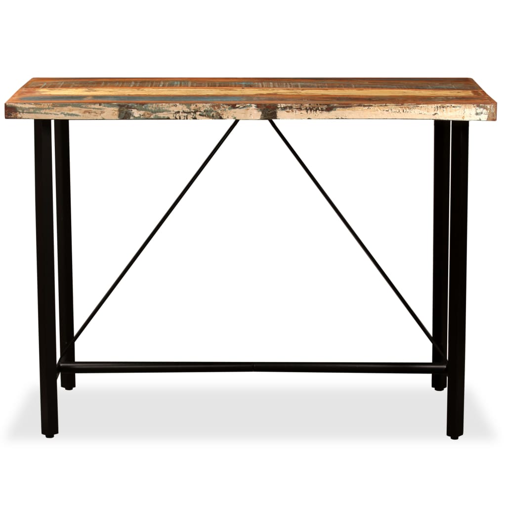 8718475580195_g_en_hd_1 vidaXL Bar Table 120x60x107 cm Solid Reclaimed Wood - Image 2