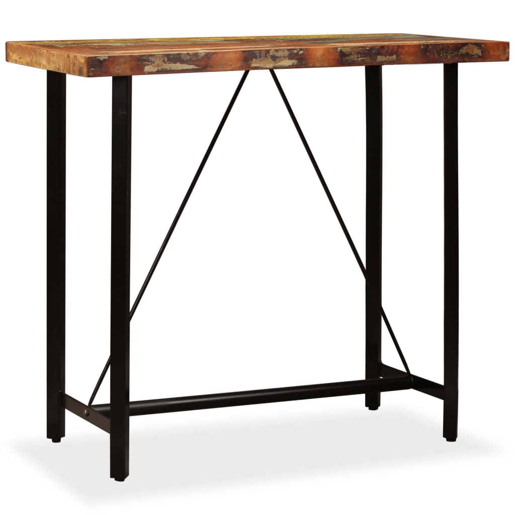 8718475580195_g_en_hd_10 vidaXL Bar Table 120x60x107 cm Solid Reclaimed Wood - Image 11
