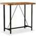 vidaXL Bar Table 120x60x107 cm Solid Reclaimed Wood - Image 9
