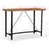 vidaXL Bar Table 150x70x107 cm Solid Reclaimed Wood - Image 13