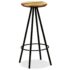 vidaXL Bar Stools 4 pcs Solid Reclaimed Wood - Image 11