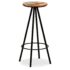vidaXL Bar Stools 4 pcs Solid Reclaimed Wood - Image 12