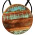 vidaXL Bar Stools 4 pcs Solid Reclaimed Wood - Image 6