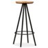 vidaXL Bar Stools 4 pcs Solid Reclaimed Wood - Image 8