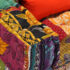 vidaXL 2-Seater Modular Pouffe Patchwork Fabric - Image 6