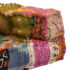 vidaXL 2-Seater Modular Pouffe Patchwork Fabric - Image 7