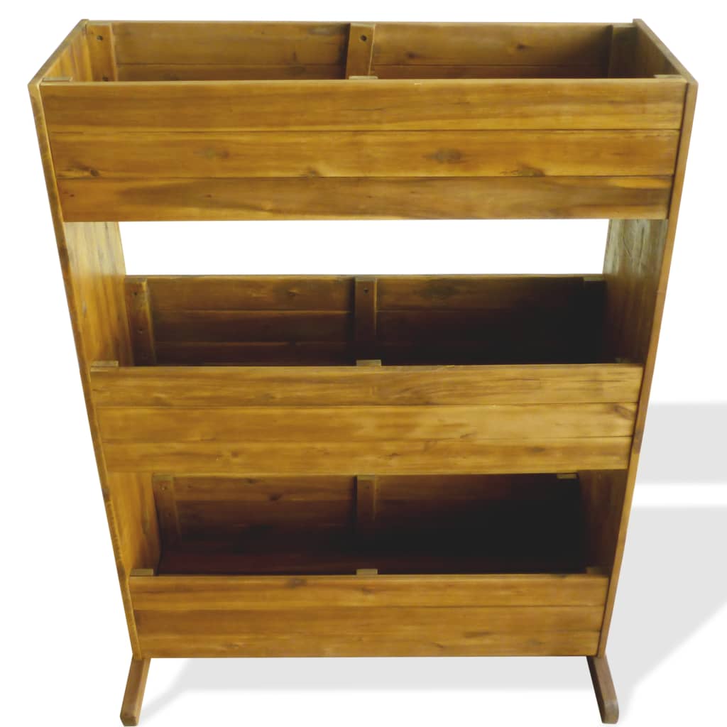 8718475582540_g_en_hd_2 vidaXL 3-Tier Garden Raised Bed Solid Acacia Wood - Image 3