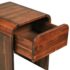 vidaXL Nightstand 41.5x42x52 cm Solid Acacia Wood - Image 5