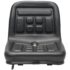 vidaXL Universal Tractor Seat Black - Image 2