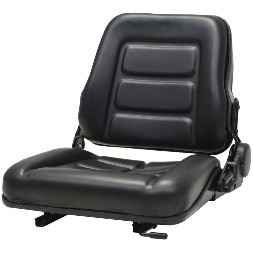 8718475582779_a_en_hd_1 vidaXL Forklift & Tractor Seat with Adjustable Backrest Black - Image 1