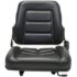 vidaXL Forklift & Tractor Seat with Adjustable Backrest Black - Image 2