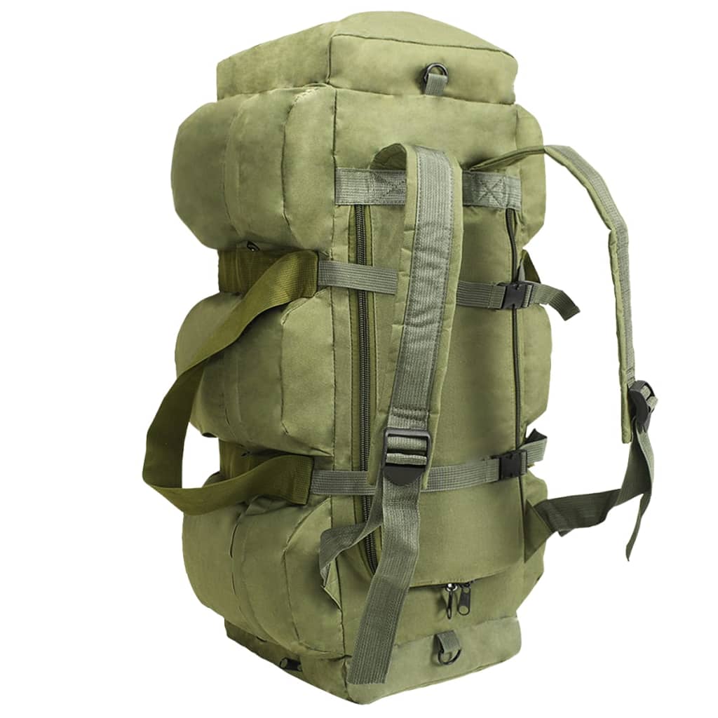 8718475582946_g_en_hd_2 vidaXL 3-in-1 Army-Style Duffel Bag 45 L Olive Green - Image 3