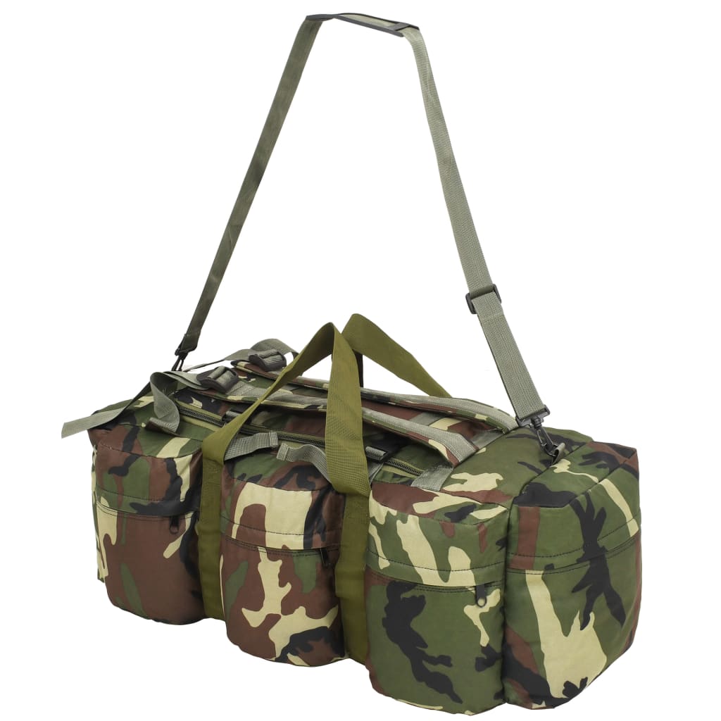 8718475582953_g_en_hd_3 vidaXL 3-in-1 Army-Style Duffel Bag 45 L Camouflage - Image 4