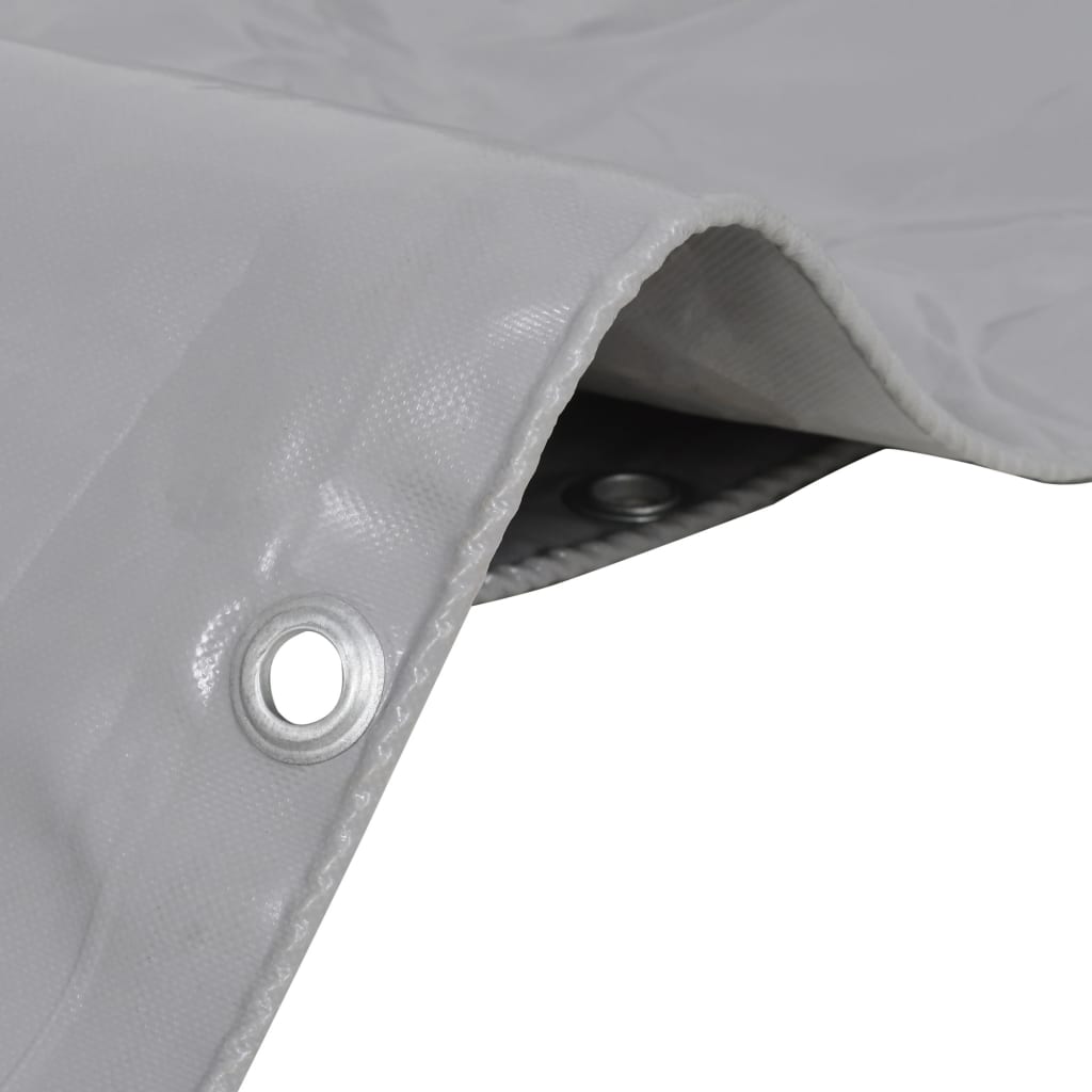 8718475582977_g_en_hd_1 vidaXL Tarpaulin 650 g/m² 2x3 m Grey - Image 2