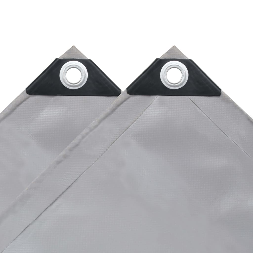 8718475582977_g_en_hd_2 vidaXL Tarpaulin 650 g/m² 2x3 m Grey - Image 3