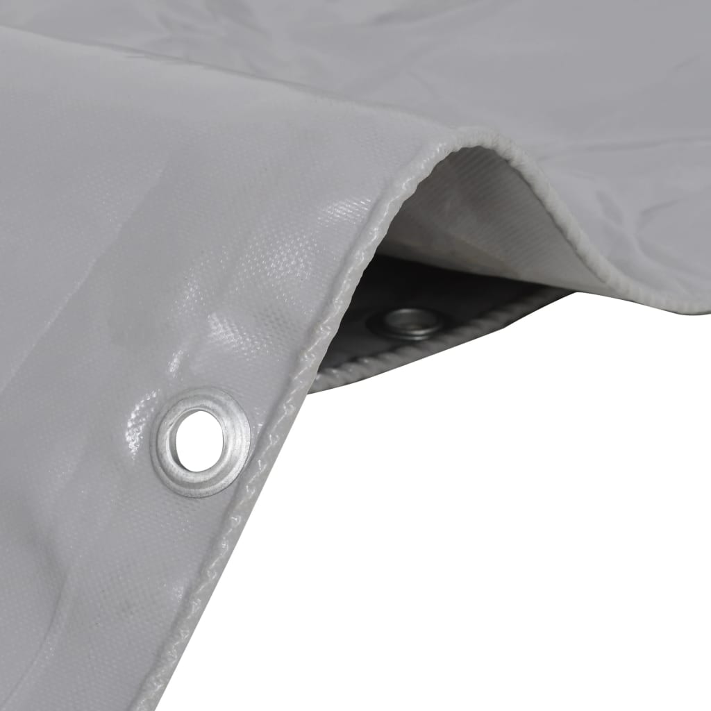 8718475583042_g_en_hd_1 vidaXL Tarpaulin 650 g/m² 4x6 m Grey - Image 2