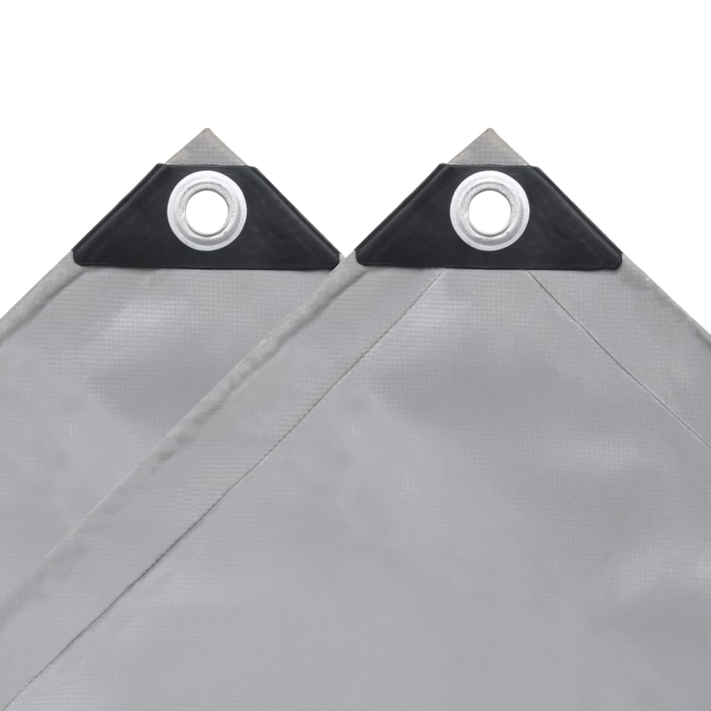 8718475583042_g_en_hd_3 vidaXL Tarpaulin 650 g/m² 4x6 m Grey - Image 4
