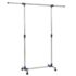 vidaXL Adjustable Clothes Rack Stainless Steel 165x44x150 cm Silver - Image 2