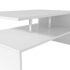 vidaXL Coffee Table Engineered Wood 90x59x42 cm White - Image 4