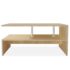 vidaXL Coffee Table Engineered Wood 90x59x42 cm Oak - Image 2